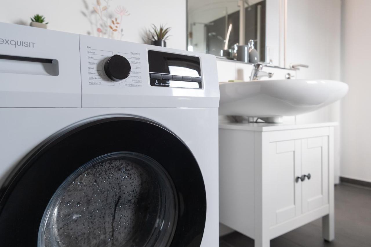 Fuldaliebe - Stadtnahe Moderne Ferienwohnung In Fulda Esterno foto